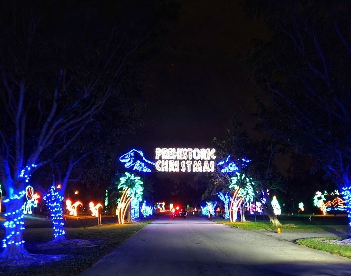 Prehistoric Christmas Magic of Lights